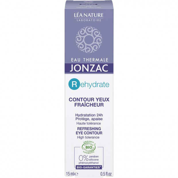 REHYDRATE Soin contour des yeux, pompe 15ml Jonzac - Parashop