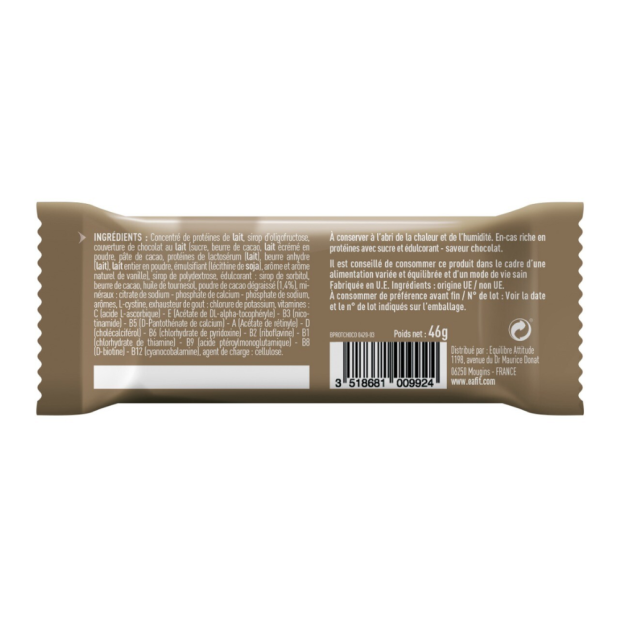La Barre Protéinée Saveur Chocolat, 46G