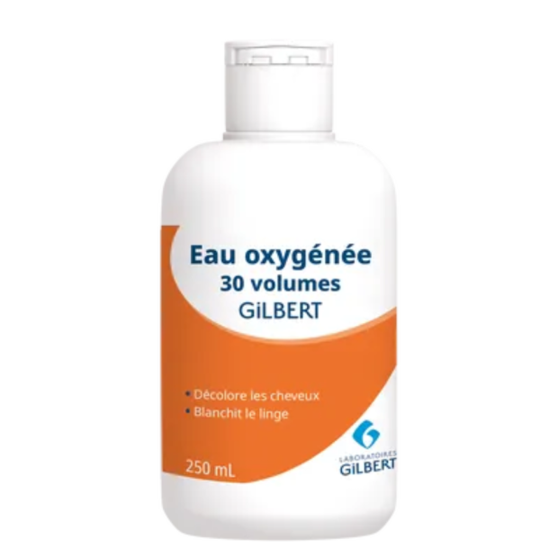 Gilbert Eau Oxygénée 30 volumes, 250ml | Parashop.com