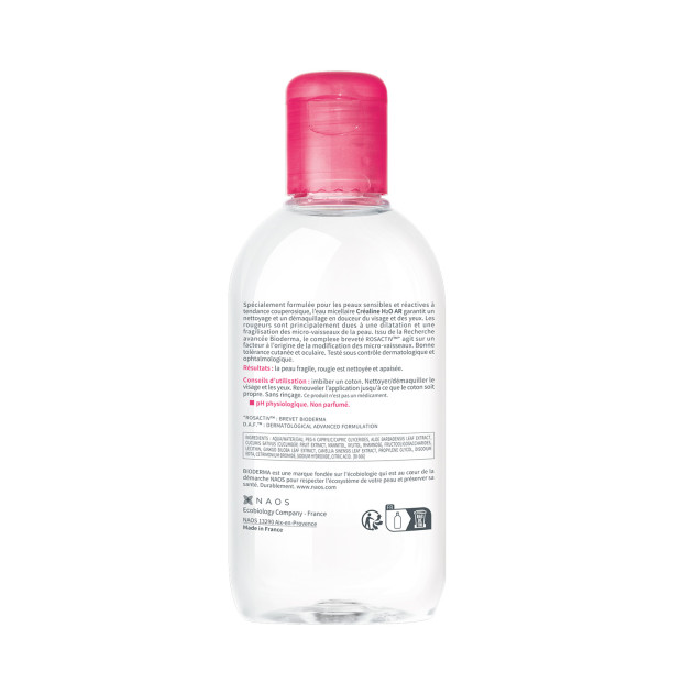 Bioderma CRÉALINE AR H2O anti-rougeur, 250ml | Parashop.com
