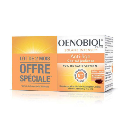 SOLAIRE, Intensif Anti-Âge Duo, 60 Capsules