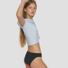 Culotte Menstruelle Sans Couture Flux Abondant Ado Noir T12-14Ans