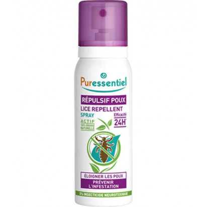 ANTI-POUX, Spray Répulsif Poux, 75ml Puressentiel - Parashop