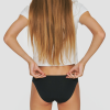 Culotte Menstruelle Sans Couture Flux Moyen Ado Noir 14-16 Ans