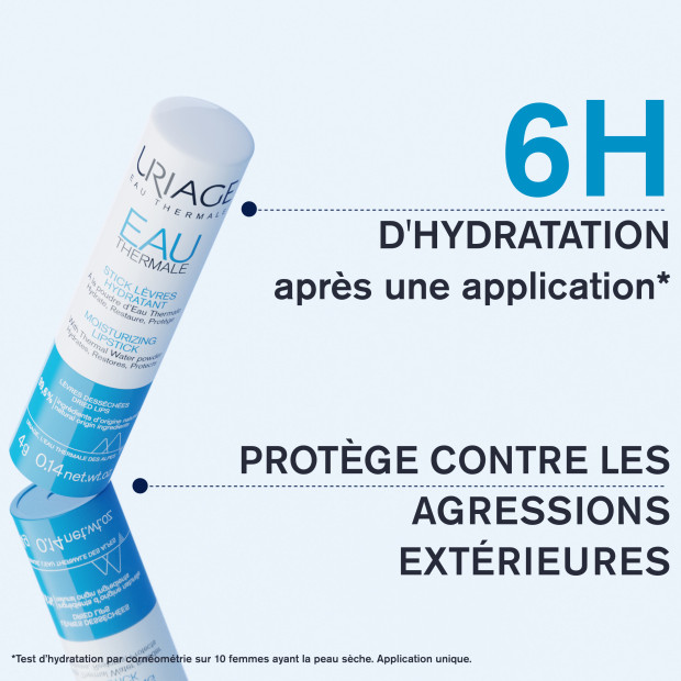 Uriage EAU THERMALE Stick Lèvres Hydratant, 4g | Parashop.com