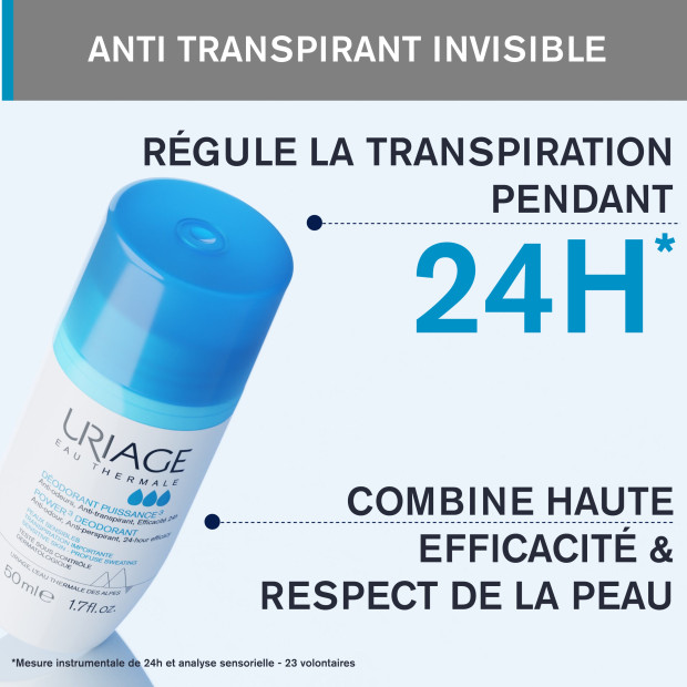Hygiène Déodorant Puissance 3, 50ml