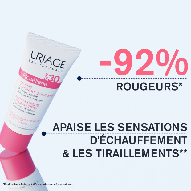 Uriage ROSÉLIANE Crème Anti-Rougeurs SPF30, 40ml | Parashop.com