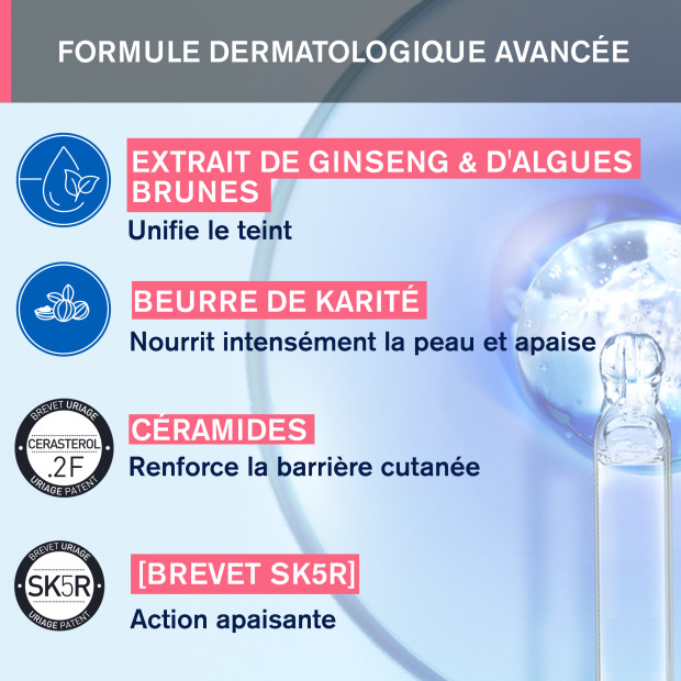 Uriage ROSÉLIANE Masque Anti-Rougeurs, 40ml | Parashop.com