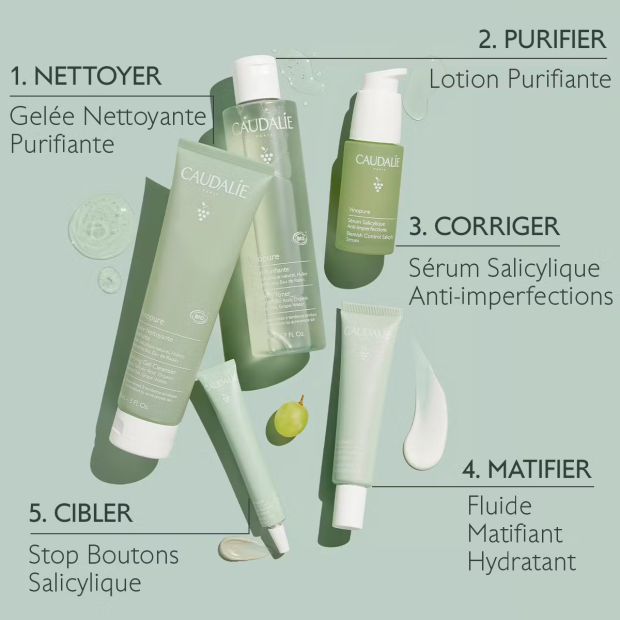 Vinopure Gelée Nettoyante Purifiante Bio, 385ml