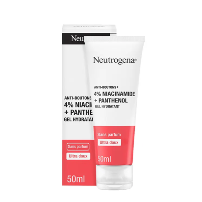 Anti Boutons+ Gel Hydratant 4% Niacinamide + Panthenol, 50ml
