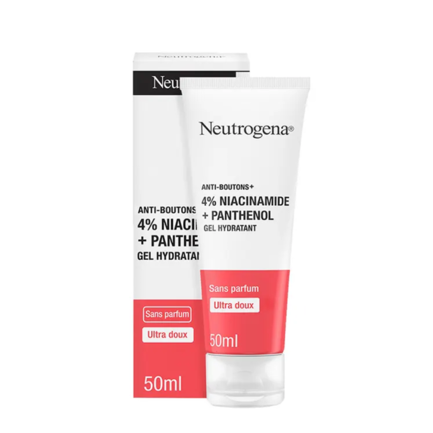 Anti Boutons+ Gel Hydratant 4% Niacinamide + Panthenol, 50ml