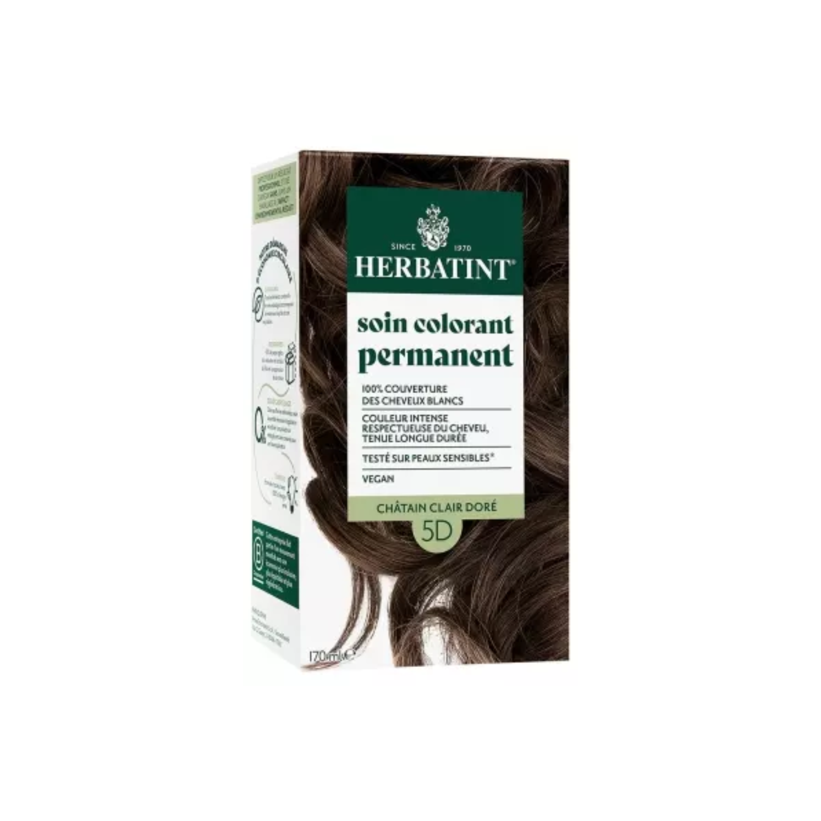 HERBATINT 5M CHATAIN CLAIRE ACAJOU SOIN COLORANT PERMANENT 170ML main image 0