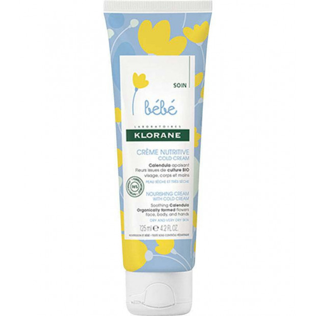 BEBE Nutrition crème au cold cream. Tube 125ml Klorane - Parashop