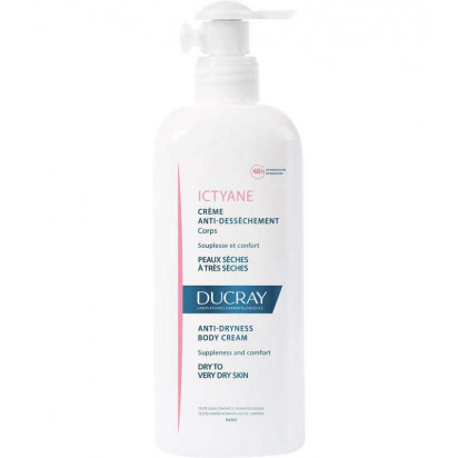 ICTYANE Crème anti-dessèchement visage et corps, 400ml Ducray - Parashop