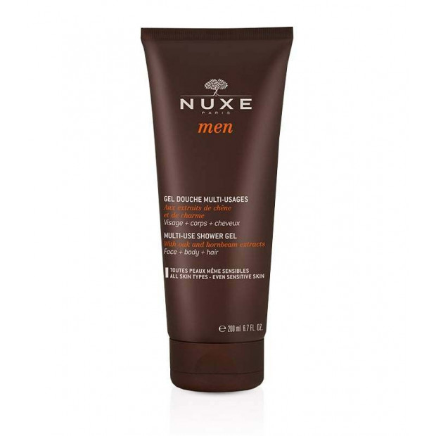 MEN, Gel Douche Multi-Usages, 200ml Nuxe - Parashop