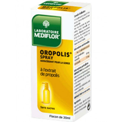OROPOLIS Spray pour la Gorge. 20ml Mediflor - Parashop