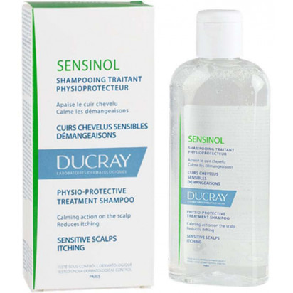 SENSINOL Shampoing apaisant cui chevelu sensible, 200ml Ducray - Parashop