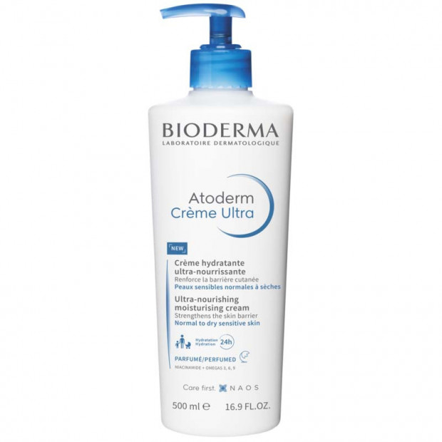 ATODERM Crème Ultra parfumée, 500ml Bioderma - Parashop