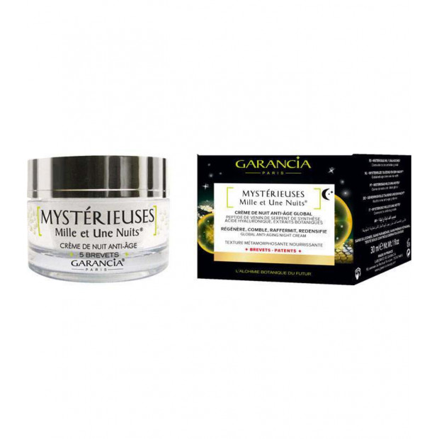 [Mystérieuses Mille Et Une Nuits] Crème de nuit anti-âge global, 30ml Garancia - Parashop