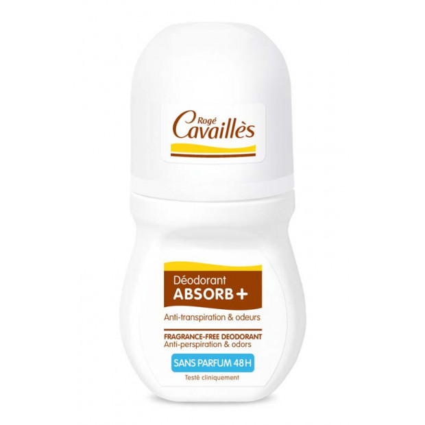 DéodorantS, Deo Absorb + Roll On Sans Parfum, 50ml Rogé Cavailles - Parashop