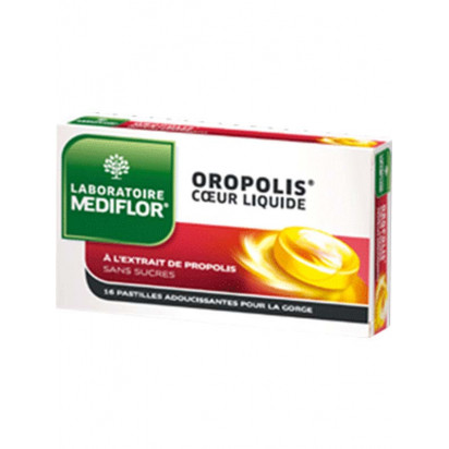 OROPOLIS Cœur liquide. Boîte 16 comprimés Mediflor - Parashop