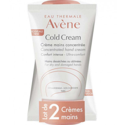 COLD CREAM Crème Mains, 2x50ml