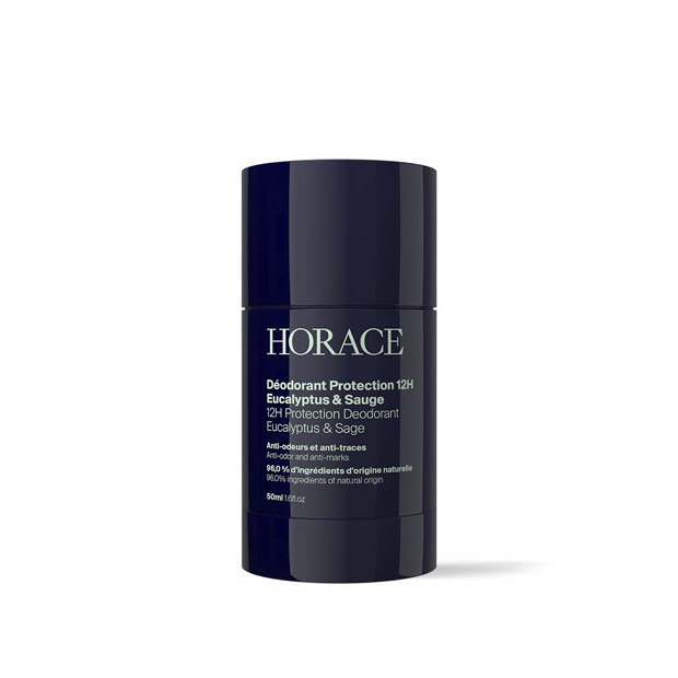 Horace Déodorant protection 12 heures eucalyptus et sauge, 50ml | Parashop.com
