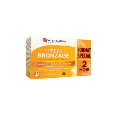 EXPERT Bronzage, 2 mois - 56 comprimés