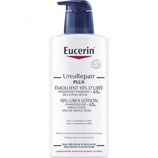 UREAREPAIR PLUS Emollient réparateur 10% d’Urée, 400ml Eucerin - Parashop