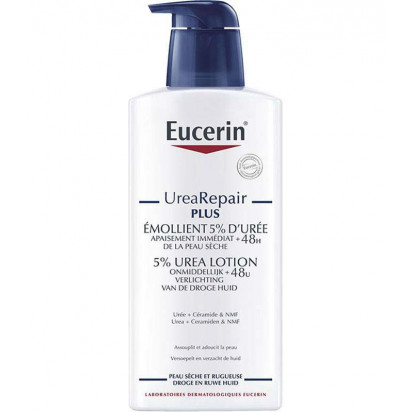 UREAREPAIR PLUS Emollient réparateur 5% d'urée, 400ml Eucerin - Parashop