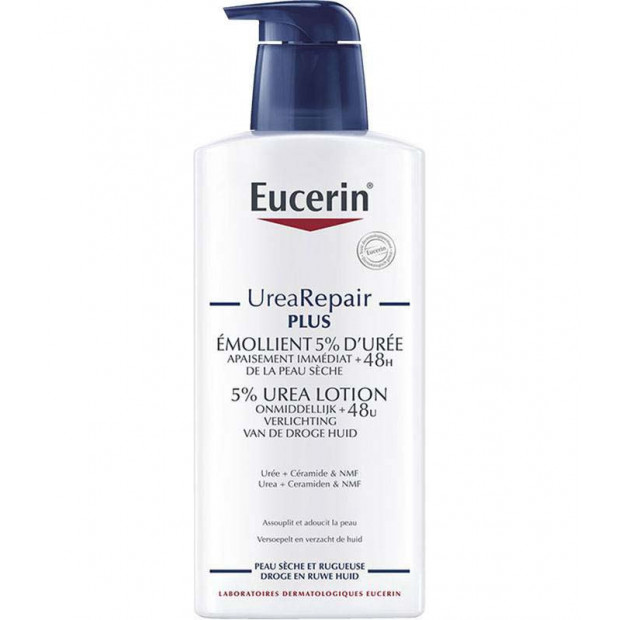 UREAREPAIR PLUS Emollient réparateur 5% d'urée, 400ml Eucerin - Parashop