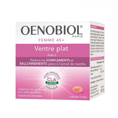 MINCEUR, Ventre Plat, 60 Capsules Oenobiol - Parashop