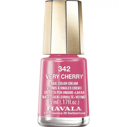 MINI COLOR crème Very cherry N°342, 5ml Mavala - Parashop