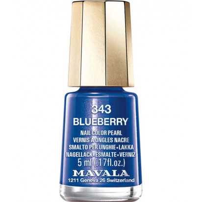 MINI COLOR crème Blueberry N°343, 5ml Mavala - Parashop