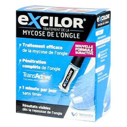 EXCILOR Solution Mycose de l'Ongle, 3,3ml