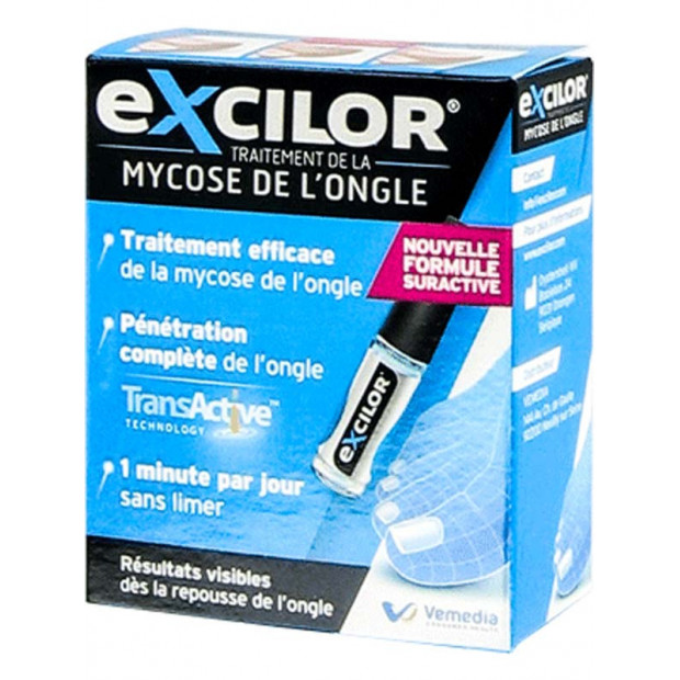 EXCILOR Solution Mycose de l'Ongle, 3,3ml Cooper - Parashop