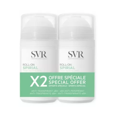 Spirial Déodorant Roll-on, lot 2x50ml