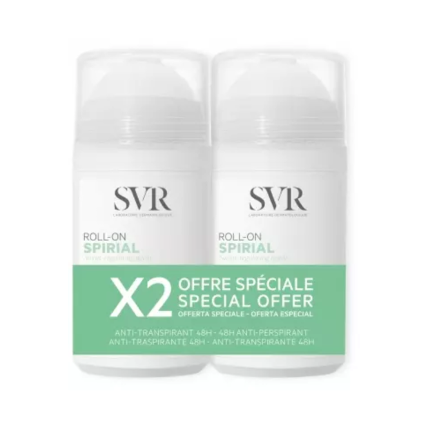Spirial Déodorant Roll-on, lot 2x50ml