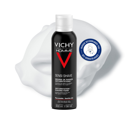 HOMME, Mousse à Raser Anti-Irritations, 200ml Vichy - Parashop.com