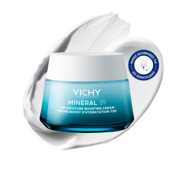 VICHY MINERAL 89 Crème Boost d'Hydratation 72H, 50ml | Parashop.com