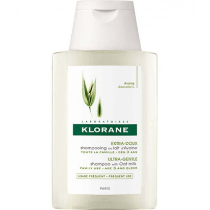 Shampoing extra-doux au lait d'avoine, 100ml Klorane - Parashop