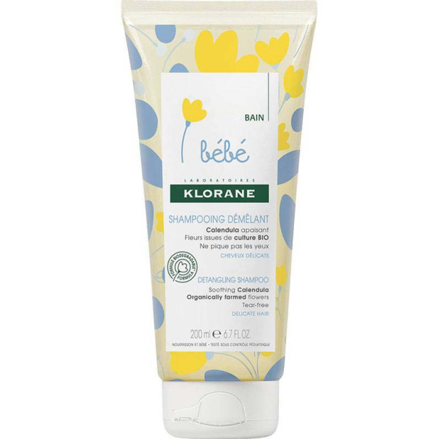 BEBE Shampoing démêlant, 200ml Klorane - Parashop