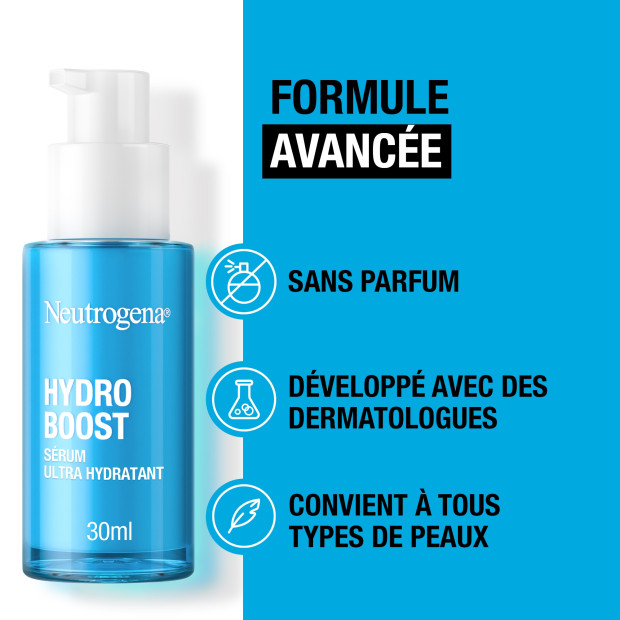 Hydroboost Sérum Ultra Hydratant Sans Parfum, 30ml