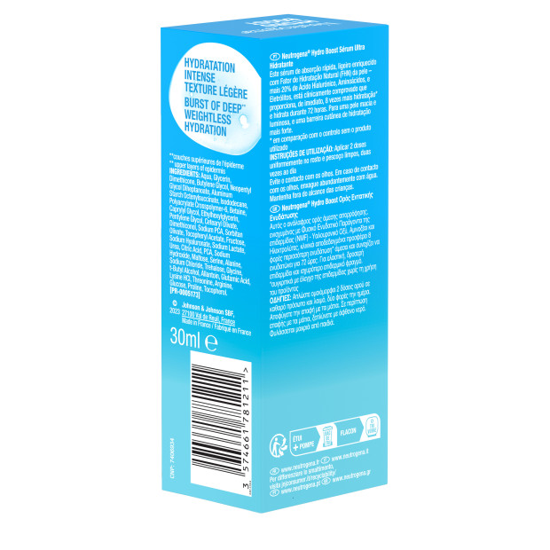 Hydroboost Sérum Ultra Hydratant Sans Parfum, 30ml