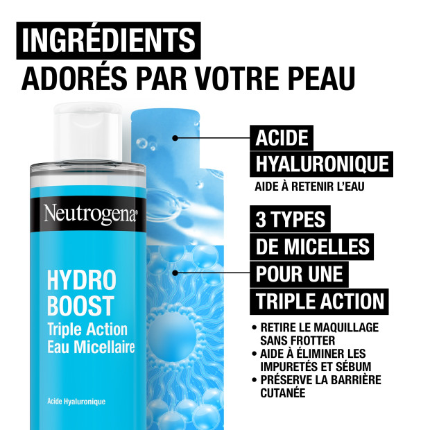 Hydro Boost Eau Micellaire Triple Action, 400ml