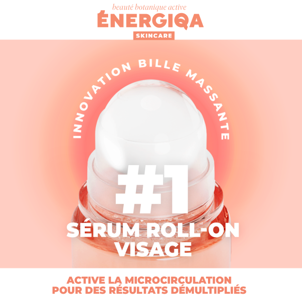 Sérum Roll On Visage Glow 2% Vitamine C, 30ml