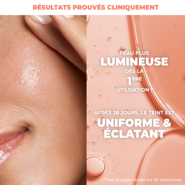 Sérum Roll On Visage Glow 2% Vitamine C, 30ml