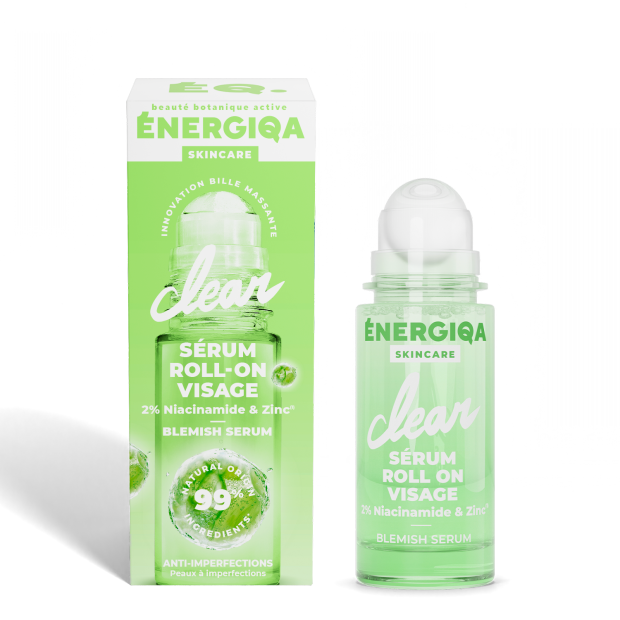 Sérum Roll On Visage Clear 2% Niacinamide & Zinc, 30ml - Parashop.com