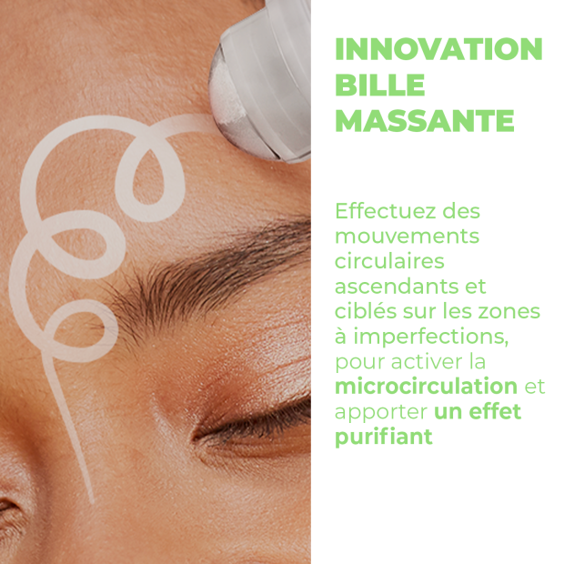 Sérum Roll On Visage Clear 2% Niacinamide & Zinc, 30ml