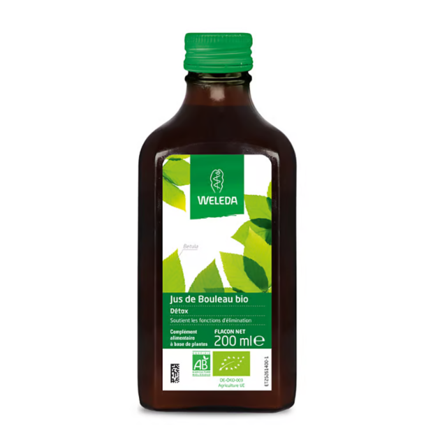 Jus de Bouleau Bio Detox, 200ml - Parashop.com